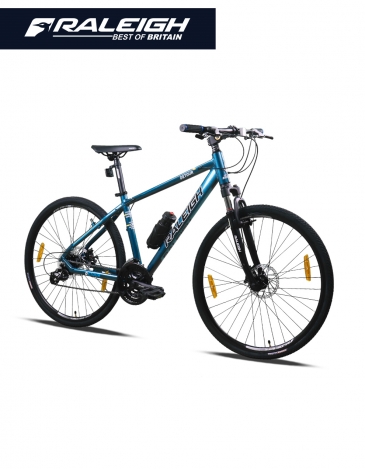 raleigh hybrid detour 700c multispeed bicycle